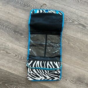 Zebra Print Hanging Organizer